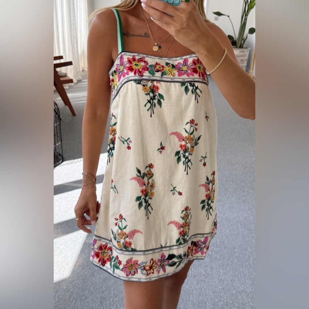 Free People Bali Take Me With You Mini Dress